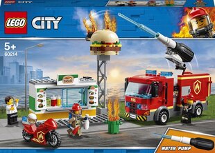 60214 LEGO® CITY Тушение пожара бара гамбургеров цена и информация | Конструкторы и кубики | 220.lv