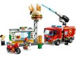 60214 LEGO® City Fire Ugunsgrēks burgeru kafejnīcā цена и информация | Konstruktori | 220.lv