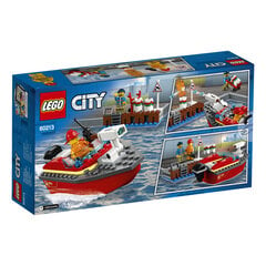 60213 LEGO® City Ugunsgrēks kuģu piestātnē цена и информация | Конструкторы и кубики | 220.lv