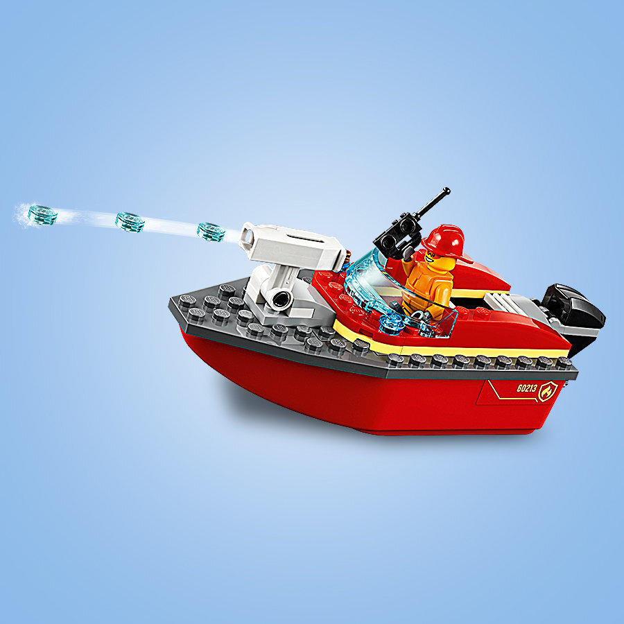 60213 LEGO® City Ugunsgrēks kuģu piestātnē цена и информация | Konstruktori | 220.lv