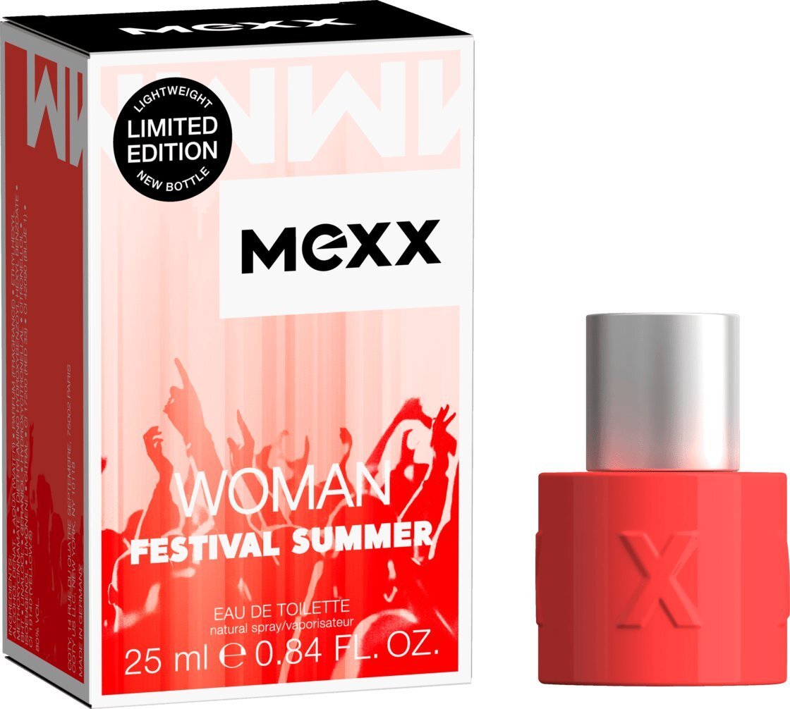 Tualetes ūdens sievietēm MEXX Festival Summer EDT 25 ml cena un informācija | Sieviešu smaržas | 220.lv