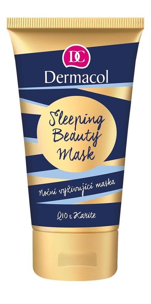 Barojoša nakts sejas maska Dermacol Sleeping Beauty Night 150 ml цена и информация | Sejas maskas, acu maskas | 220.lv