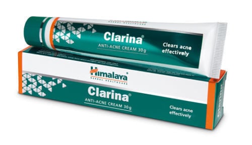 Krēms pret pinnēm Himalaya Herbal Healthcare Clarina 30g цена и информация | Sejas krēmi | 220.lv