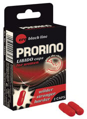 Prorino Libido капсулы страсти для женщин, 2 шт. цена и информация | Витамины, пищевые добавки, препараты для хорошего самочувствия | 220.lv
