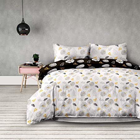 AmeliaHome gultas veļas komplekts Snuggy Floralrain, 155x220, 2 daļas cena un informācija | Gultas veļas komplekti | 220.lv