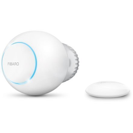 Fibaro radiatora termostata galviņa Z-Wave Plus cena un informācija | Radiatoru vārsti | 220.lv