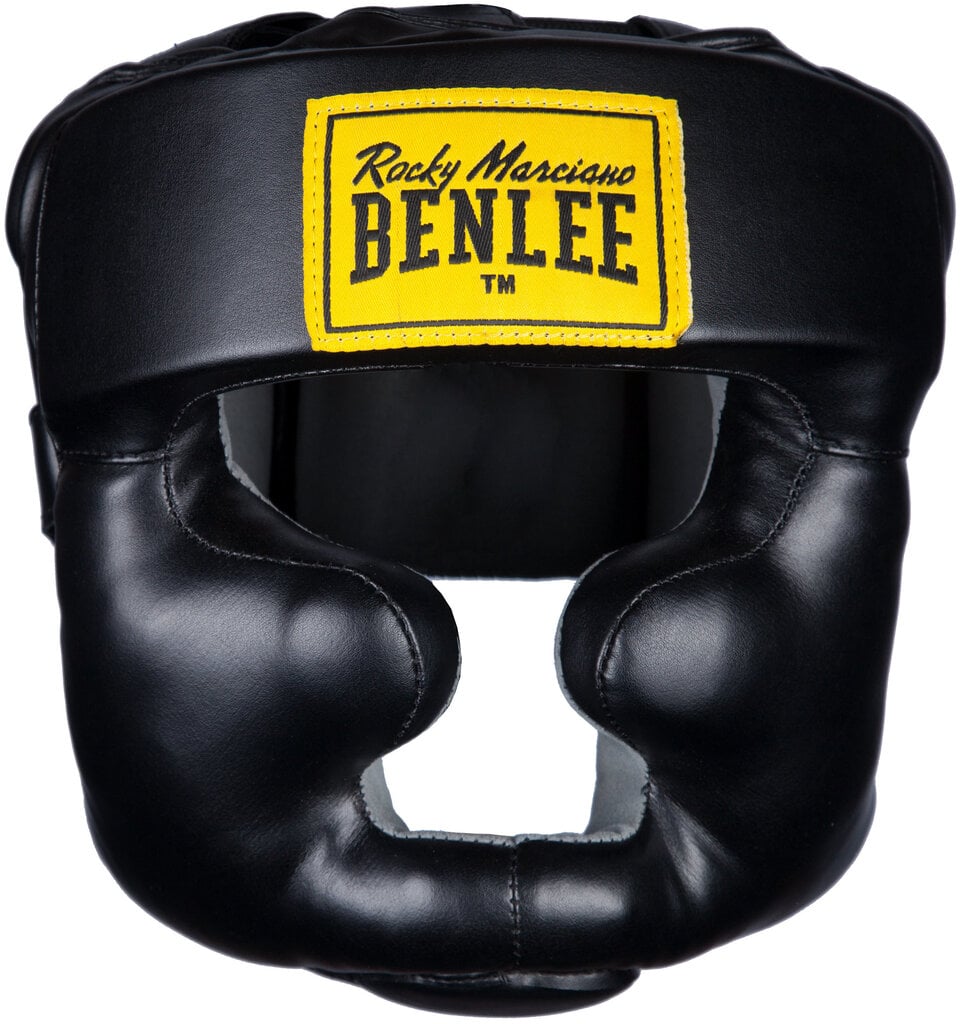 Boksa galvas aizsardzība Benlee Full Protection, melna cena un informācija | Bokss un austrumu cīņas | 220.lv