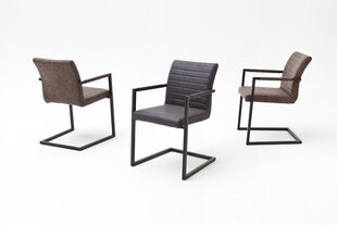 Комплект из 4-х стульев Kian A-S, серый цена и информация | Стулья для кухни и столовой | 220.lv