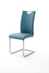 4 krēslu komplekts Paulo, zils cena un informācija | Virtuves un ēdamistabas krēsli | 220.lv