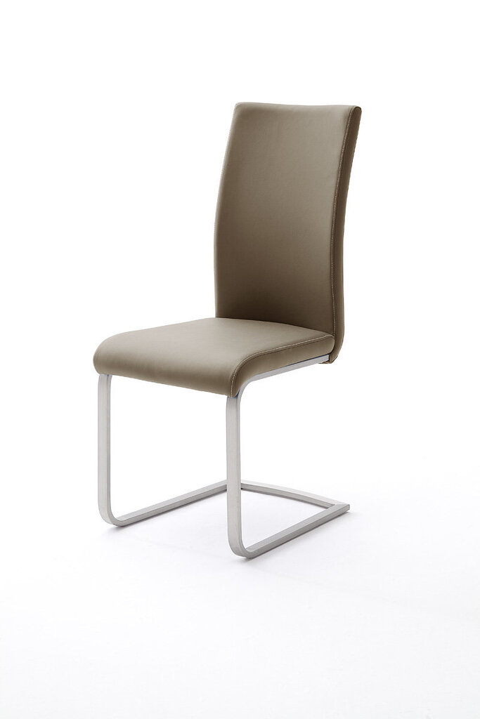 4 krēslu komplekts Paulo 1, gaiši brūns cena un informācija | Virtuves un ēdamistabas krēsli | 220.lv
