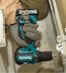 Дрель-шуруповерт Makita DF332DZ, 10,8 V цена и информация | Шуруповерты, дрели | 220.lv