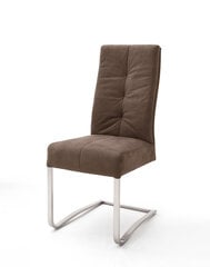 Комплект из 2 стульев Salva, коричневый цена и информация | Стулья для кухни и столовой | 220.lv