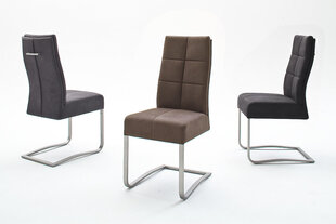 Комплект из 2 стульев Salva 2, серый цена и информация | MC Akcent Мебель и домашний интерьер | 220.lv