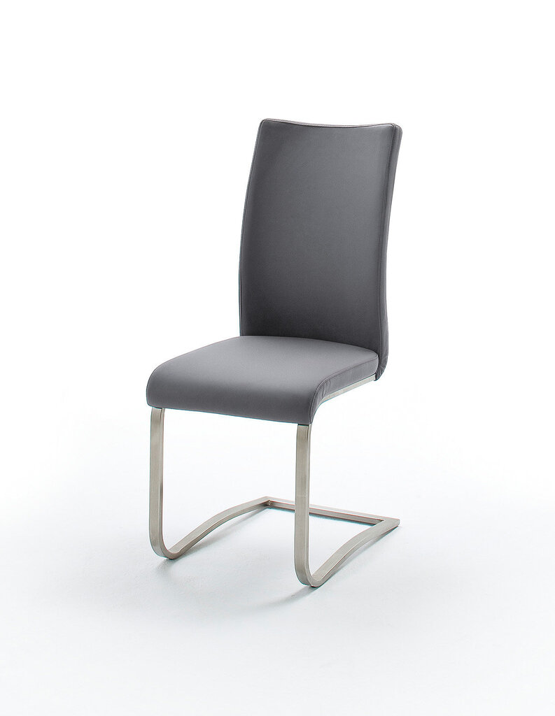 2 krēslu komplekts Arco 2, pelēks цена и информация | Virtuves un ēdamistabas krēsli | 220.lv