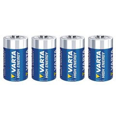 Varta High Energy 1.5V 4шт. цена и информация | Батарейки | 220.lv