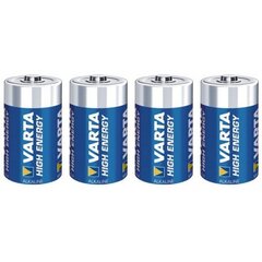 Varta High Energy D Alkaline LR20/1.5V (4 шт.) цена и информация | Батарейки | 220.lv