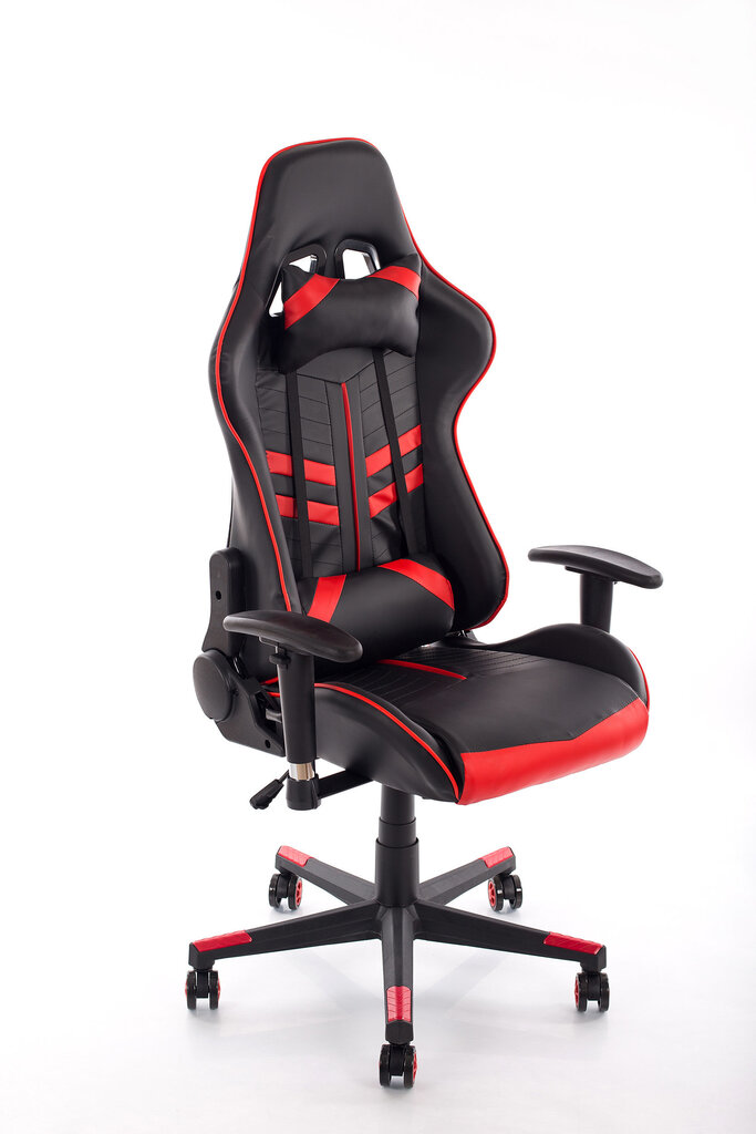 Spēļu krēsls, 9206, melns/sarkans цена и информация | Biroja krēsli | 220.lv