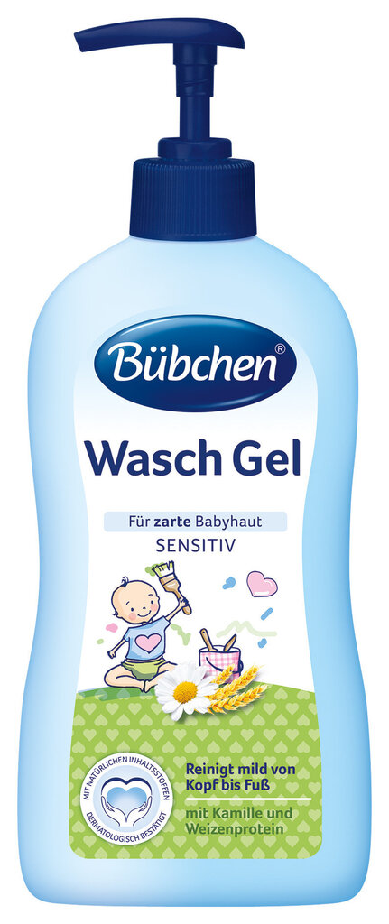 Mazgāšanas želeja mazuļiem Bubchen, 400 ml цена и информация | Bērnu kosmētika, līdzekļi jaunajām māmiņām | 220.lv