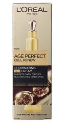 Atjaunojošs krēms ādai ap acīm L'Oreal Paris Age Perfect Cell 15 ml cena un informācija | Acu krēmi, serumi | 220.lv