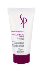 Wella Professionals SP Color Save маска для волос 30 мл цена и информация | Средства для укрепления волос | 220.lv