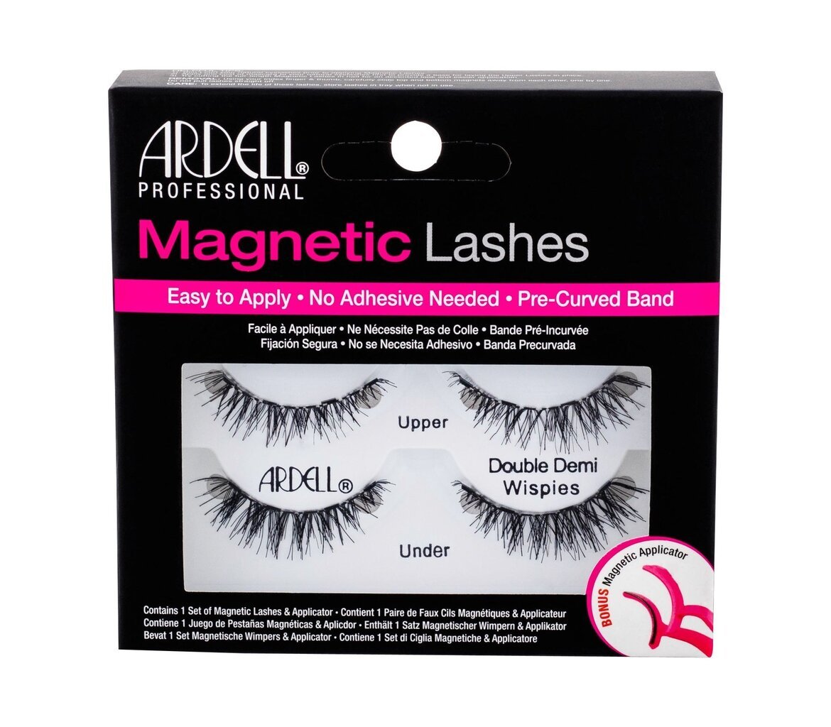 Magnētiskās skropstas Ardell Magnetic Eyelashes Double Demi Wispies cena un informācija | Mākslīgās skropstas, skropstu atliecēji | 220.lv