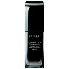 Šķidrs grima pamats Sensai Flawless Satin SPF20 30 ml, 203 Neutral Beige, 203 Neutral Beige цена и информация | Пудры, базы под макияж | 220.lv