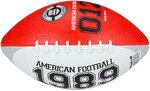 Мяч для американского футбола New Port Mini, красный/белый
