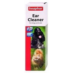 Beaphar ausu pilieni Ear-Cleaner, 50 ml cena un informācija | Kopšanas līdzekļi dzīvniekiem | 220.lv
