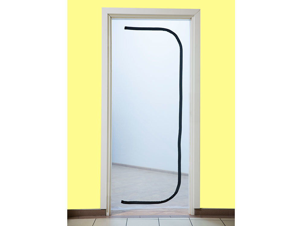 Putekļu aizturētājs durvīm 120 x 220 cm цена и информация | Rokas instrumenti | 220.lv