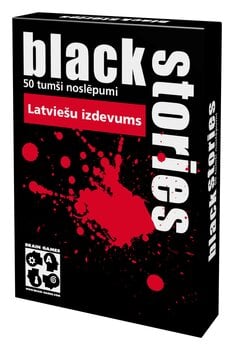 Galda spēle Black Stories LV цена и информация | Настольные игры, головоломки | 220.lv