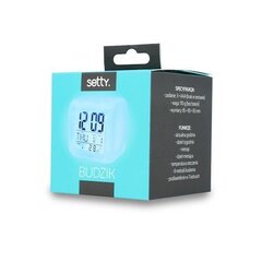 Elektroniskais pulkstenis - modinātājs Setty, zils цена и информация | Часы | 220.lv