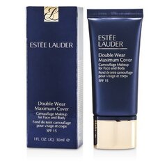 Šķidra grima bāze Estee Lauder Double Wear Maximum Cover Camouflage SPF 15 30 ml cena un informācija | Grima bāzes, tonālie krēmi, pūderi | 220.lv