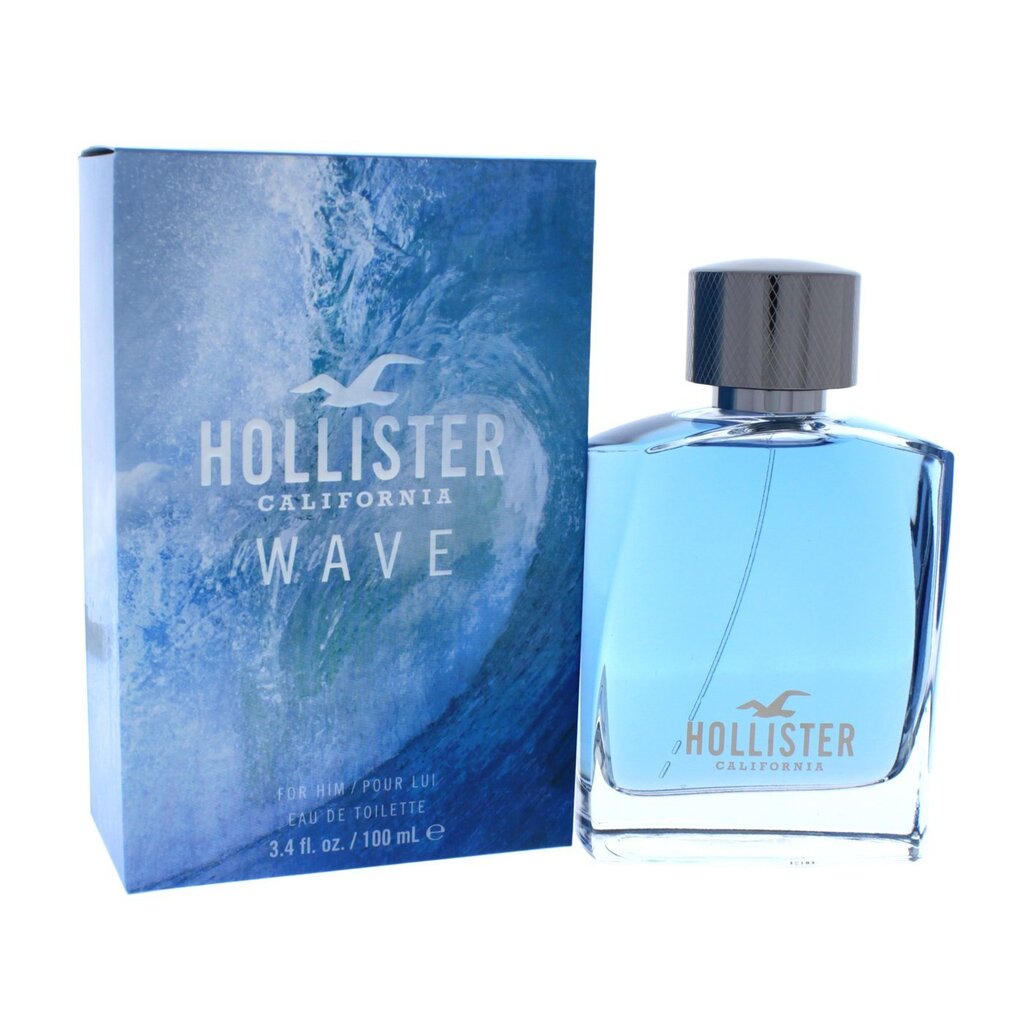 Tualetes ūdens Hollister California Wave EDT vīriešiem 100 ml cena un informācija | Vīriešu smaržas | 220.lv