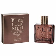 Vīriešu tualetes ūdens Linn Young Pure Luck Men Secrets EDT vīriešiem 100 ml цена и информация | Мужские духи | 220.lv