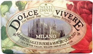 Мыло Nesti Dante Dolve Vivere Milano 250 г цена и информация | Мыло | 220.lv