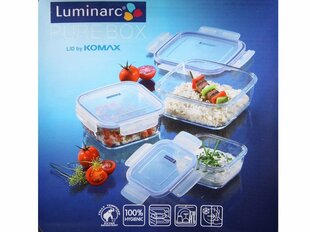 Luminarc pārtikas uzglabāšanas kaste Pure Box Active, 0,42 L цена и информация | Посуда для хранения еды | 220.lv