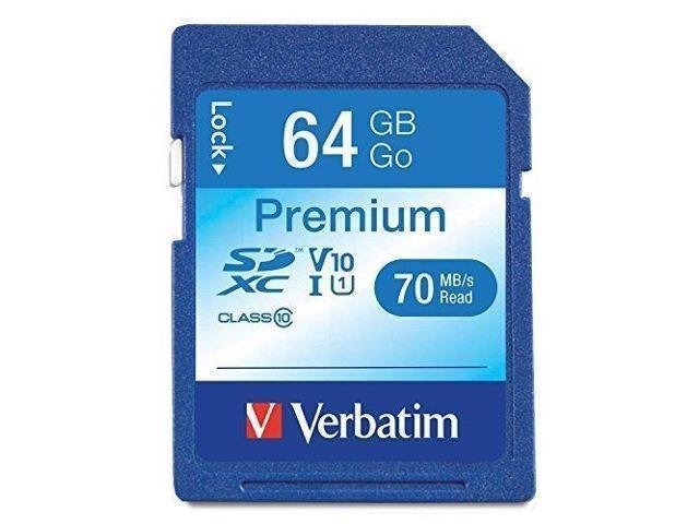 Verbatim (44024), 64GB, SD cena un informācija | Atmiņas kartes mobilajiem telefoniem | 220.lv