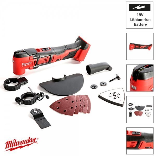 Daudzfunkcionālais instruments Milwaukee M18BMT-0 M18 18V cena un informācija | Slīpmašīnas | 220.lv