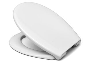 Cedo tualetes poda vāks ar lēno nolaišanu Bondi Beach SC, balts cena un informācija | Piederumi tualetes podiem un bidē | 220.lv
