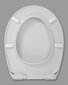 Cedo tualetes poda vāks ar lēnu nolaišanos Burgi Beach SC, balts цена и информация | Piederumi tualetes podiem un bidē | 220.lv