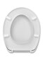 Cedo tualetes poda vāks ar lēno nolaišanu Pensacola Beach SC, balts цена и информация | Piederumi tualetes podiem un bidē | 220.lv