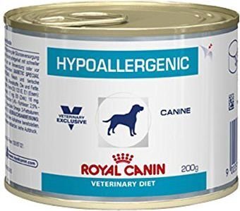 Royal Canin alerģiskiem suņiem Hypoallergenic, 200 g cena un informācija | Konservi suņiem | 220.lv