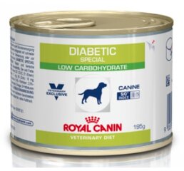 Royal Canin suņiem ar diabētu Diabetic, 195 g cena un informācija | Konservi suņiem | 220.lv