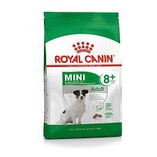 Royal Canin Mini Adult mazo šķirņu senioriem Mini Adult 8 +, 0,8 kg cena un informācija | Sausā barība suņiem | 220.lv