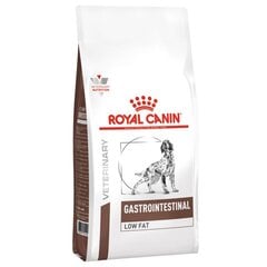Royal Canin Dog Gastro Intestinal ar mazāk tauku saturu, 1,5 kg cena un informācija | Sausā barība suņiem | 220.lv