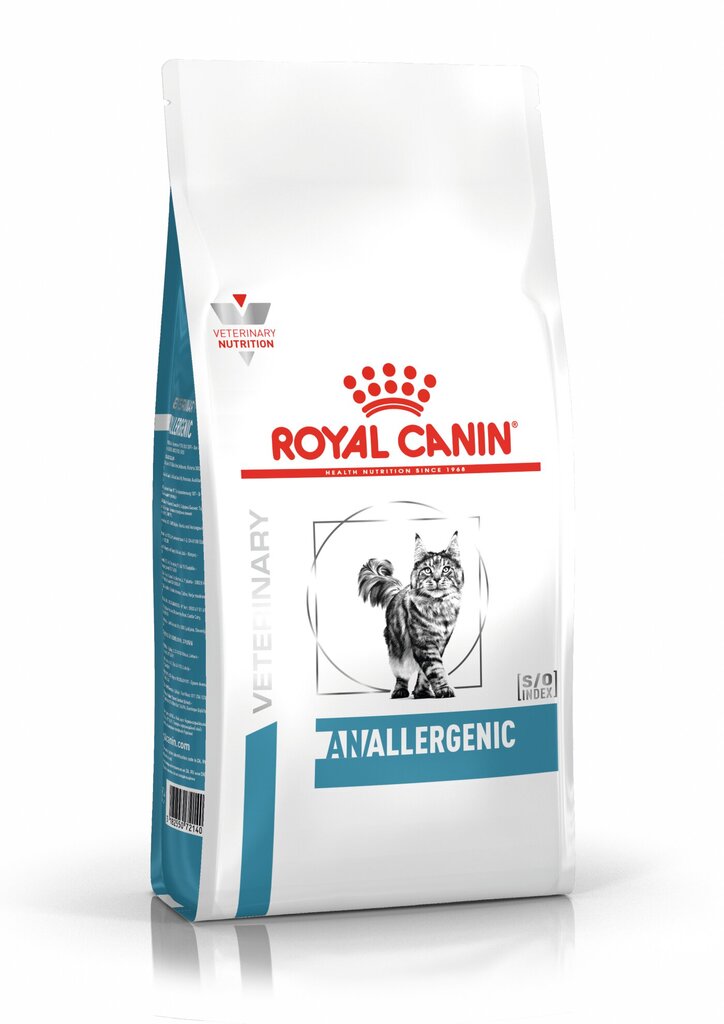 Royal Canin alerģiskiem kaķiem Anallergenic Cat, 2 kg cena un informācija | Sausā barība kaķiem | 220.lv