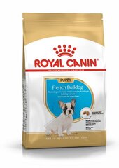 Royal Canin Franču buldogu šķirnes suņiem Junior, 1 kg cena un informācija | Sausā barība suņiem | 220.lv