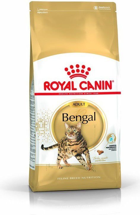 ROYAL CANIN FBN 2KG BENGAL KAĶIEM цена и информация | Sausā barība kaķiem | 220.lv