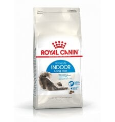 ROYAL CANIN FHN 2KG INDOOR LONG HAIR KAĶIEM cena un informācija | Sausā barība kaķiem | 220.lv