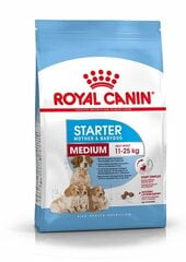 Royal Canin для беременных и кормящих сук и щенков до 2 месяцев. Medium Starter Mother & Babydog, 12 кг цена и информация | Сухой корм для собак | 220.lv